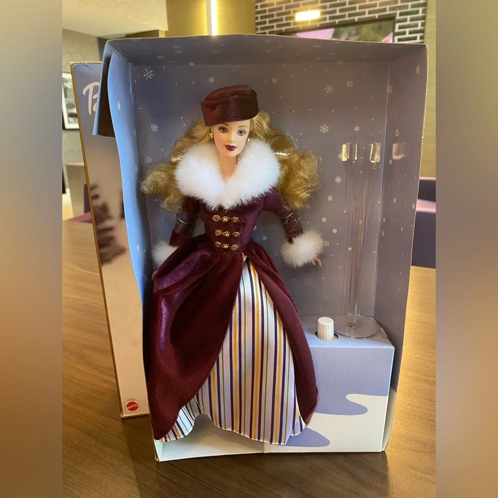 Brand New Special Edition Victorian Ice Skater Barbie Doll Mattel - Picture 5 of 16